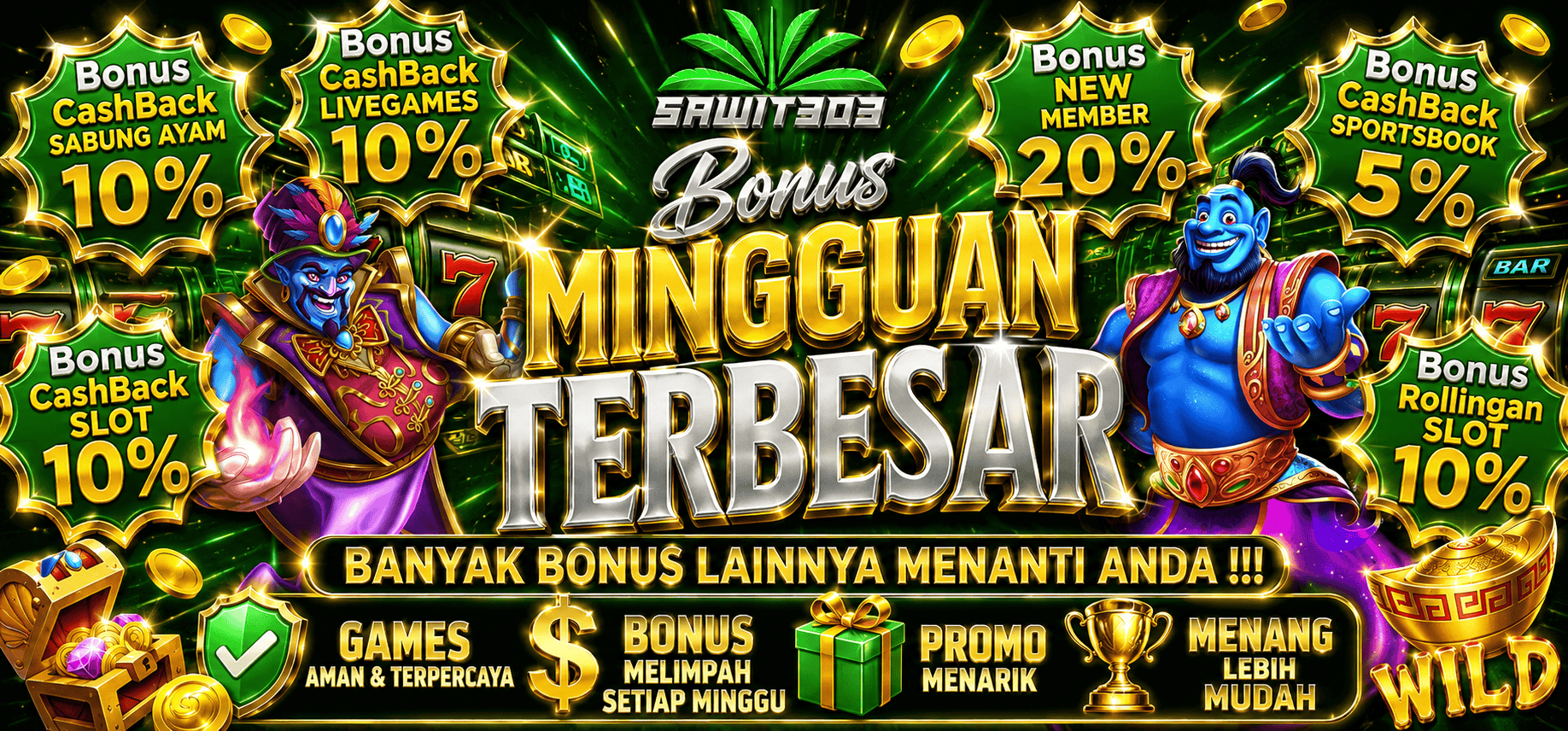 SELAMAT DATANG DI SAWIT303: Bandar Online Deposit Qris Super Cepat Terpercaya Di Indonesia